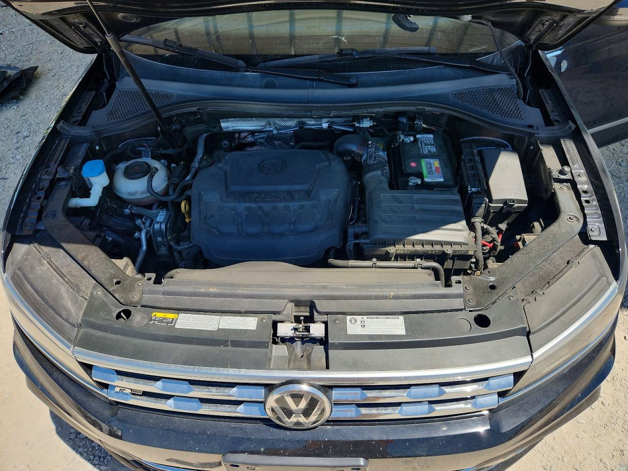 2020 Volkswagen Tiguan Sel Premium R-line Черный vin: 3VV4B7AXXLM072813