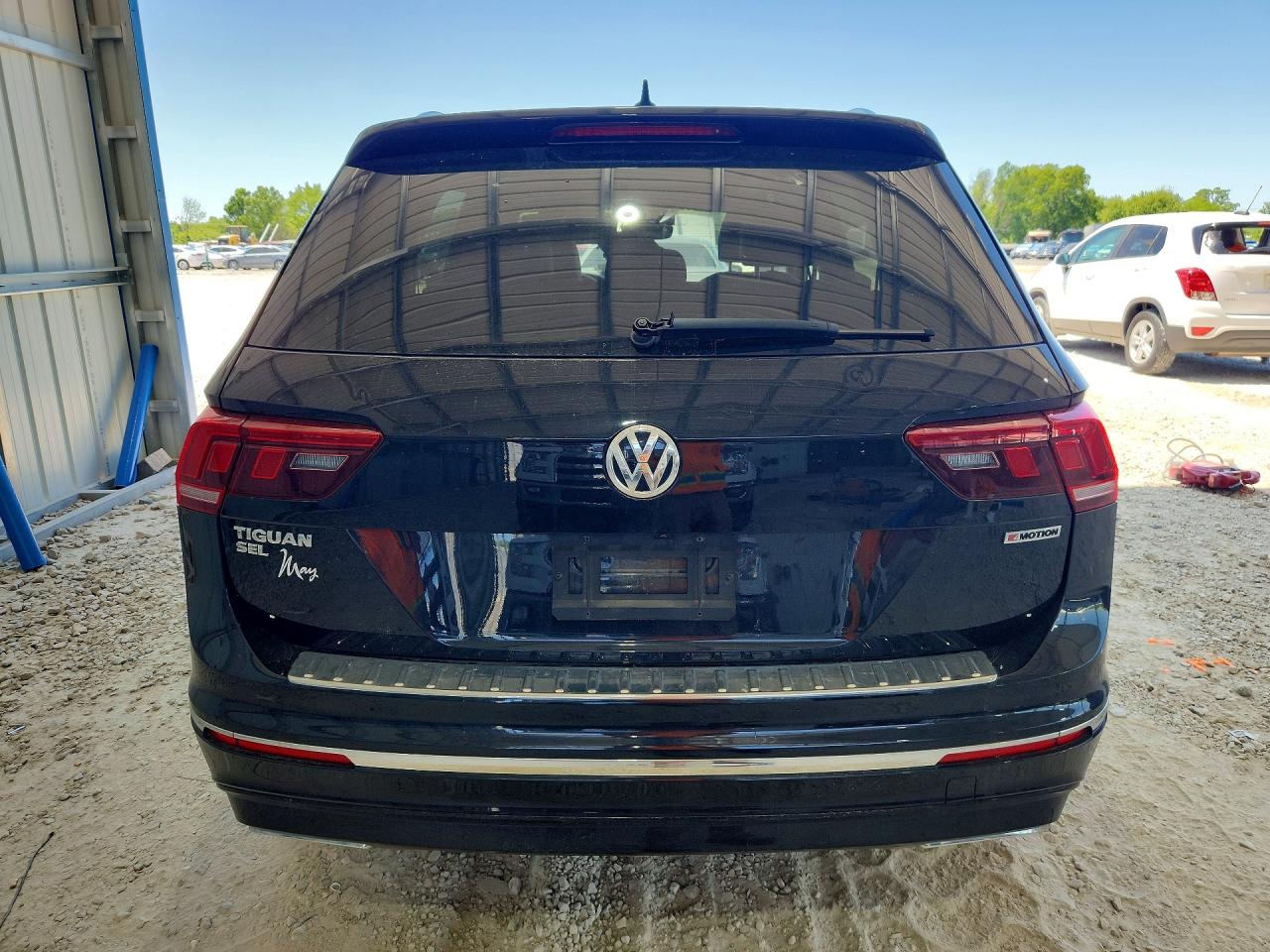 2020 Volkswagen Tiguan Sel Premium R-line Черный vin: 3VV4B7AXXLM072813