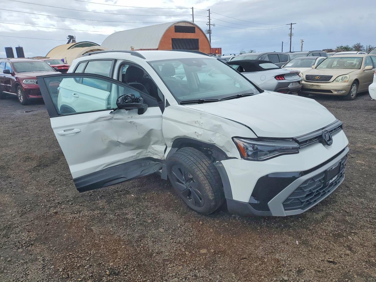 2025 Volkswagen Taos S Белый vin: 3VV5C7B24SM089318