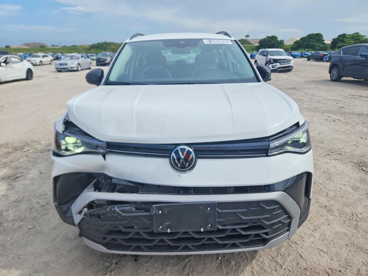 2026 Volkswagen Taos S White vin: 3VV5C7B27TM000178