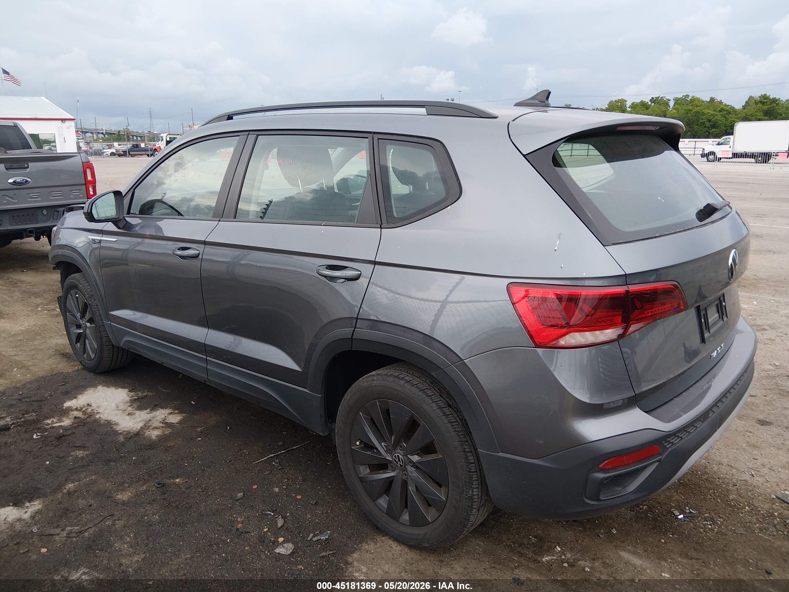 2024 Volkswagen Taos 1.5t S Серый vin: 3VV5X7B24RM047195