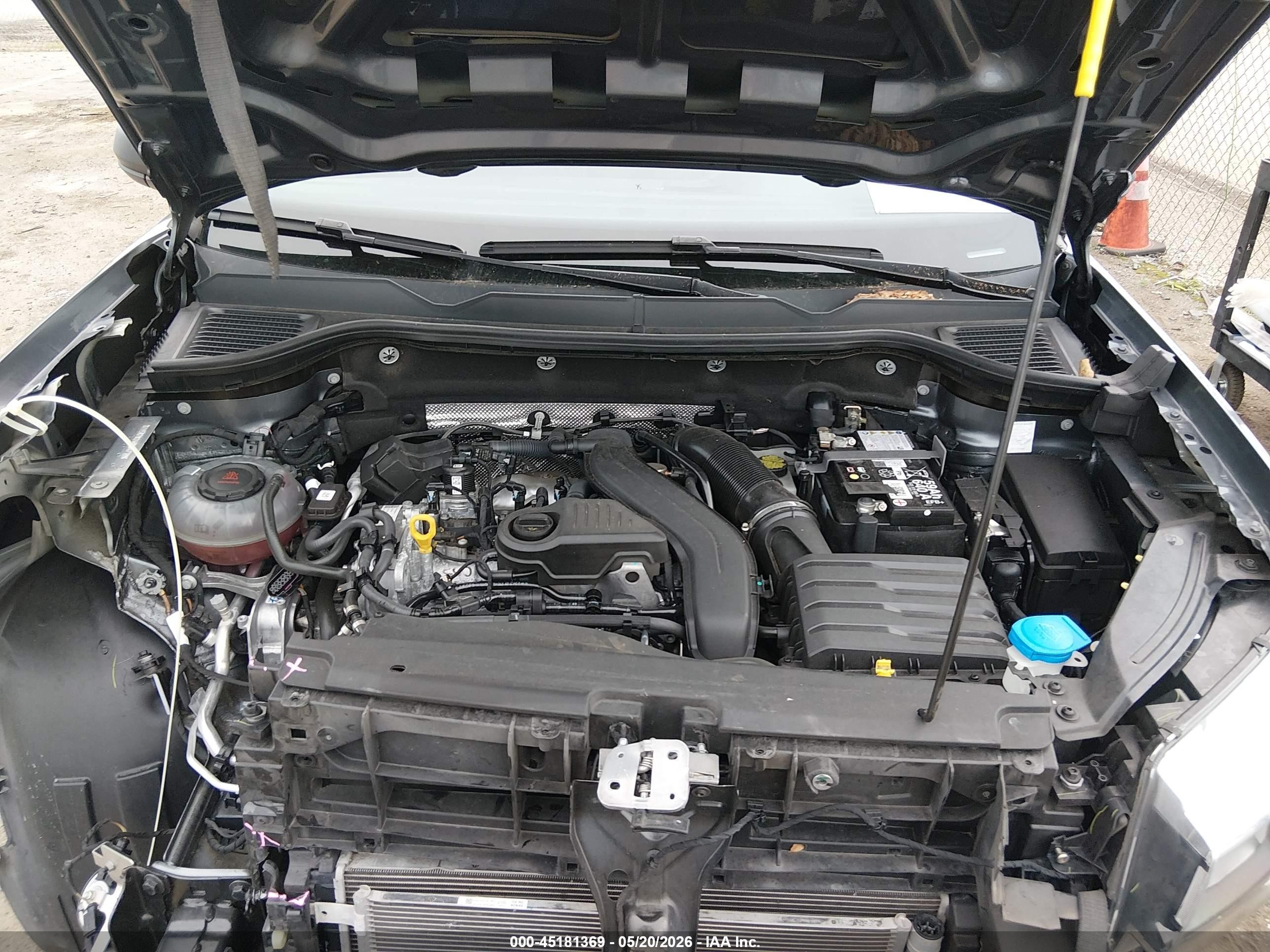 2024 Volkswagen Taos 1.5t S Серый vin: 3VV5X7B24RM047195