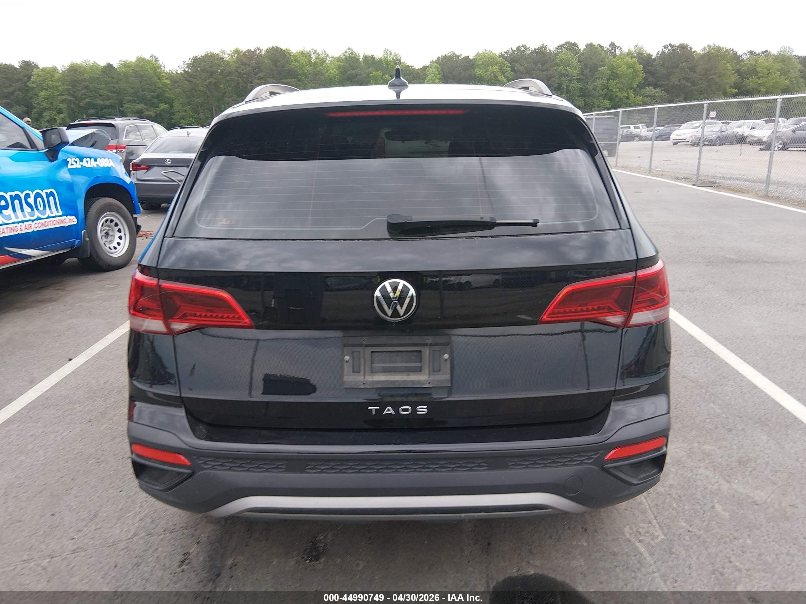 2024 Volkswagen Taos 1.5t S Черный vin: 3VV5X7B28RM058832