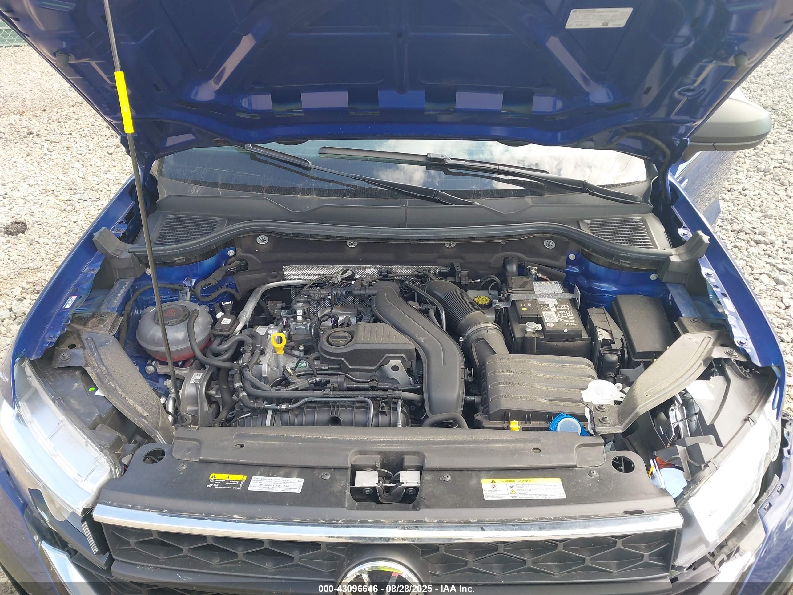2024 Volkswagen Taos 1.5t S Синий vin: 3VV5X7B28RM115949