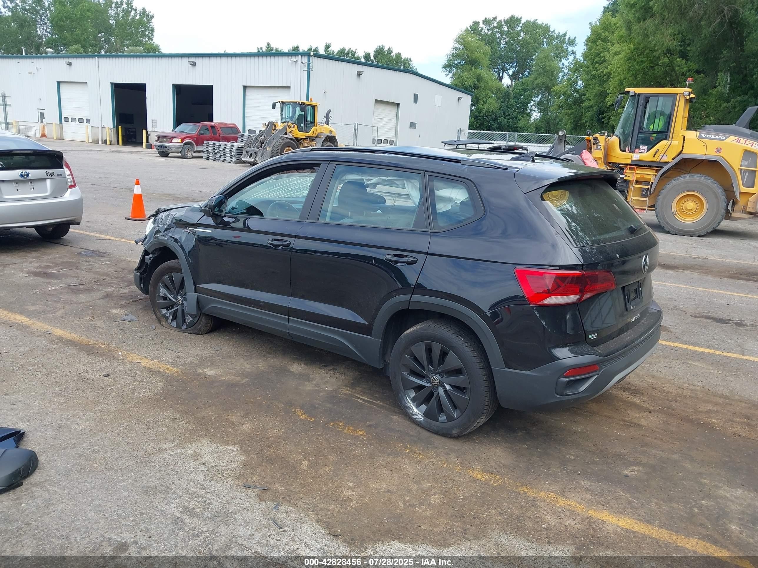 2024 Volkswagen Taos 1.5t S Black vin: 3VV5X7B2XRM017179
