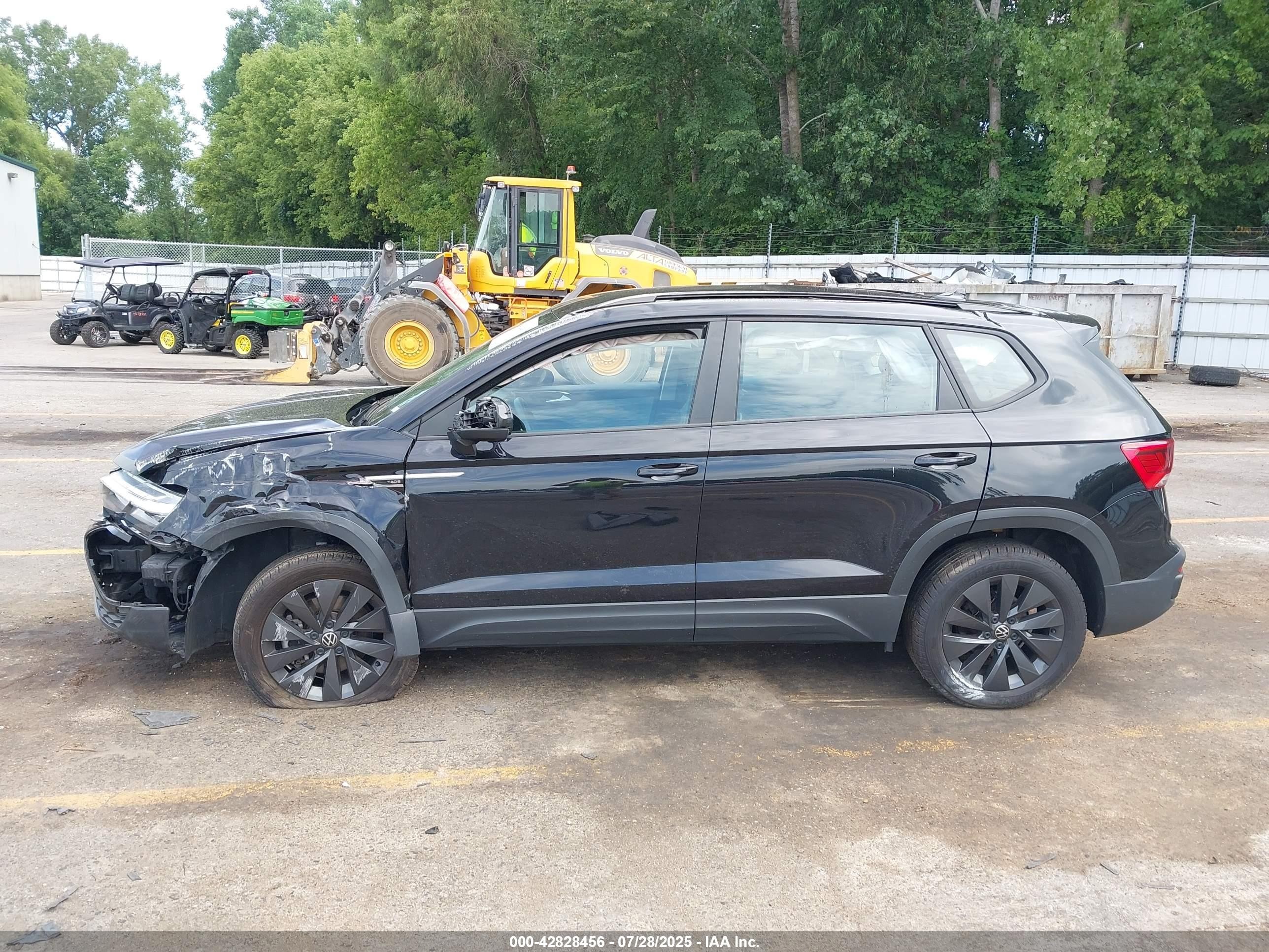2024 Volkswagen Taos 1.5t S Black vin: 3VV5X7B2XRM017179