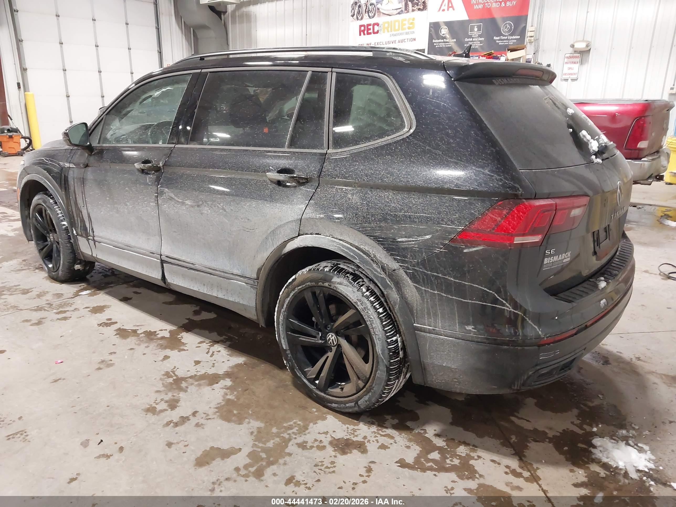 2023 Volkswagen Tiguan 2.0t Se R-line Black Black vin: 3VV8B7AX2PM027064