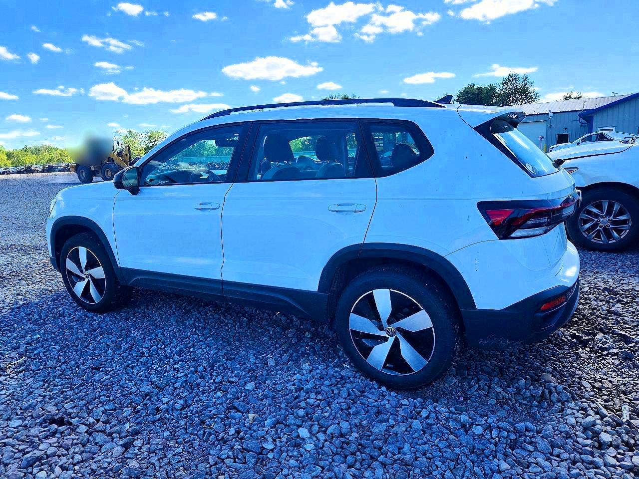 2025 Volkswagen Taos S Белый vin: 3VV8C7B27SM048873