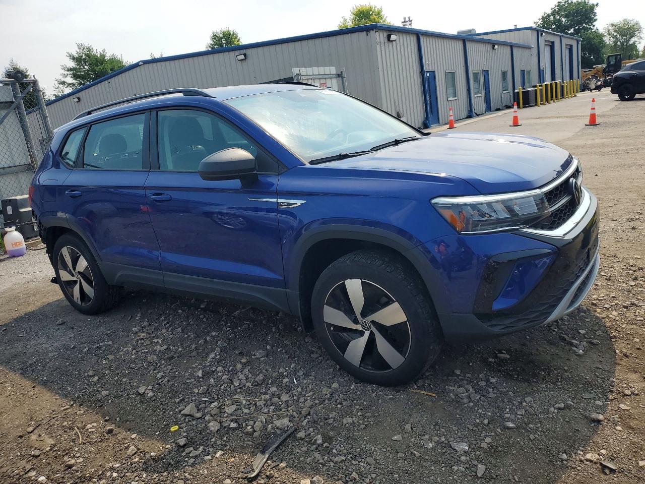 2024 Volkswagen Taos S Blue vin: 3VV8X7B26RM040326