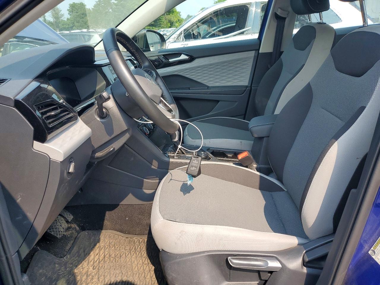2024 Volkswagen Taos S Blue vin: 3VV8X7B26RM040326