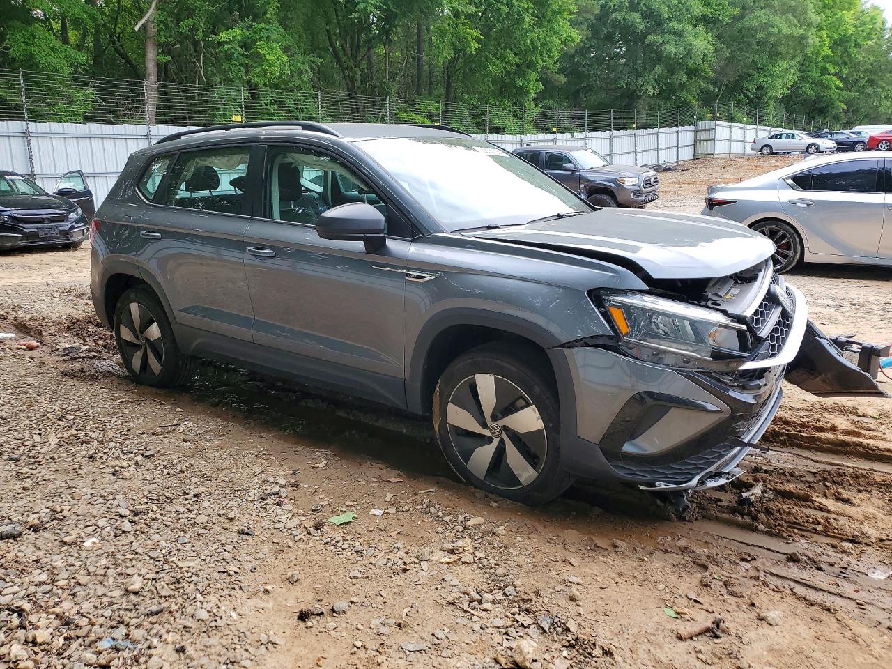 2024 Volkswagen Taos S Gray vin: 3VV8X7B26RM046983