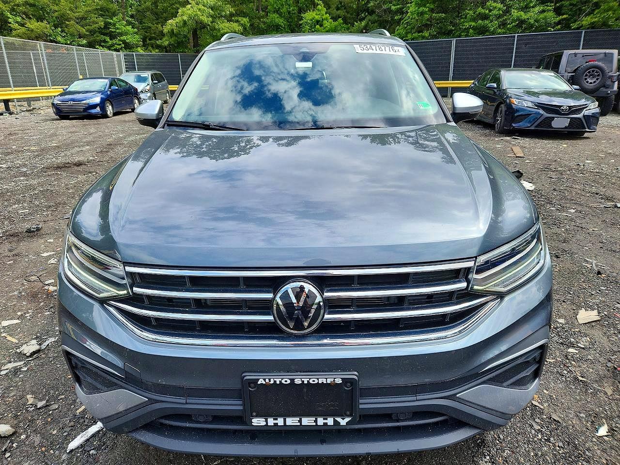 2024 Volkswagen Tiguan Wolfsburg Gray vin: 3VVAB7AX0RM218079