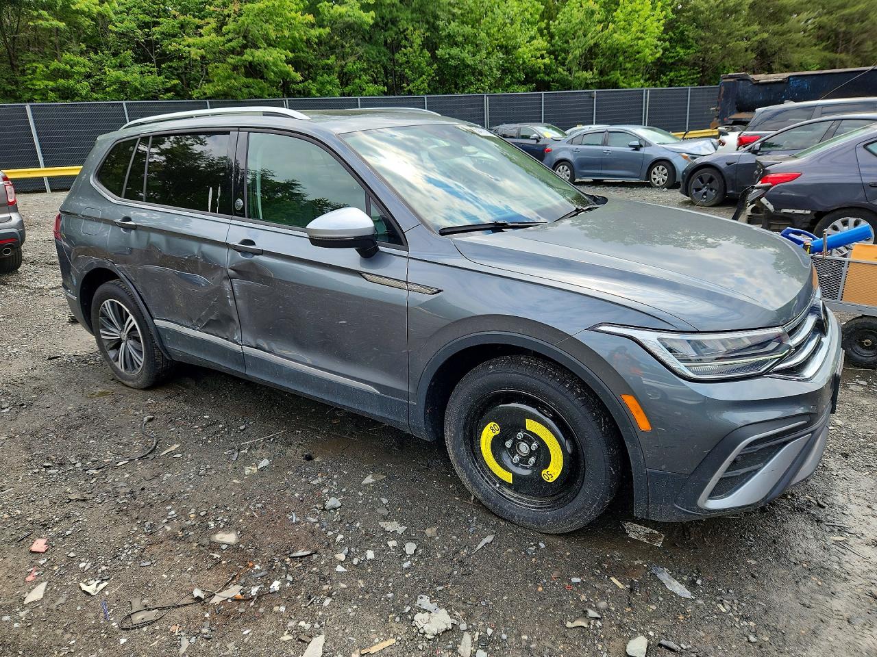 2024 Volkswagen Tiguan Wolfsburg Gray vin: 3VVAB7AX0RM218079