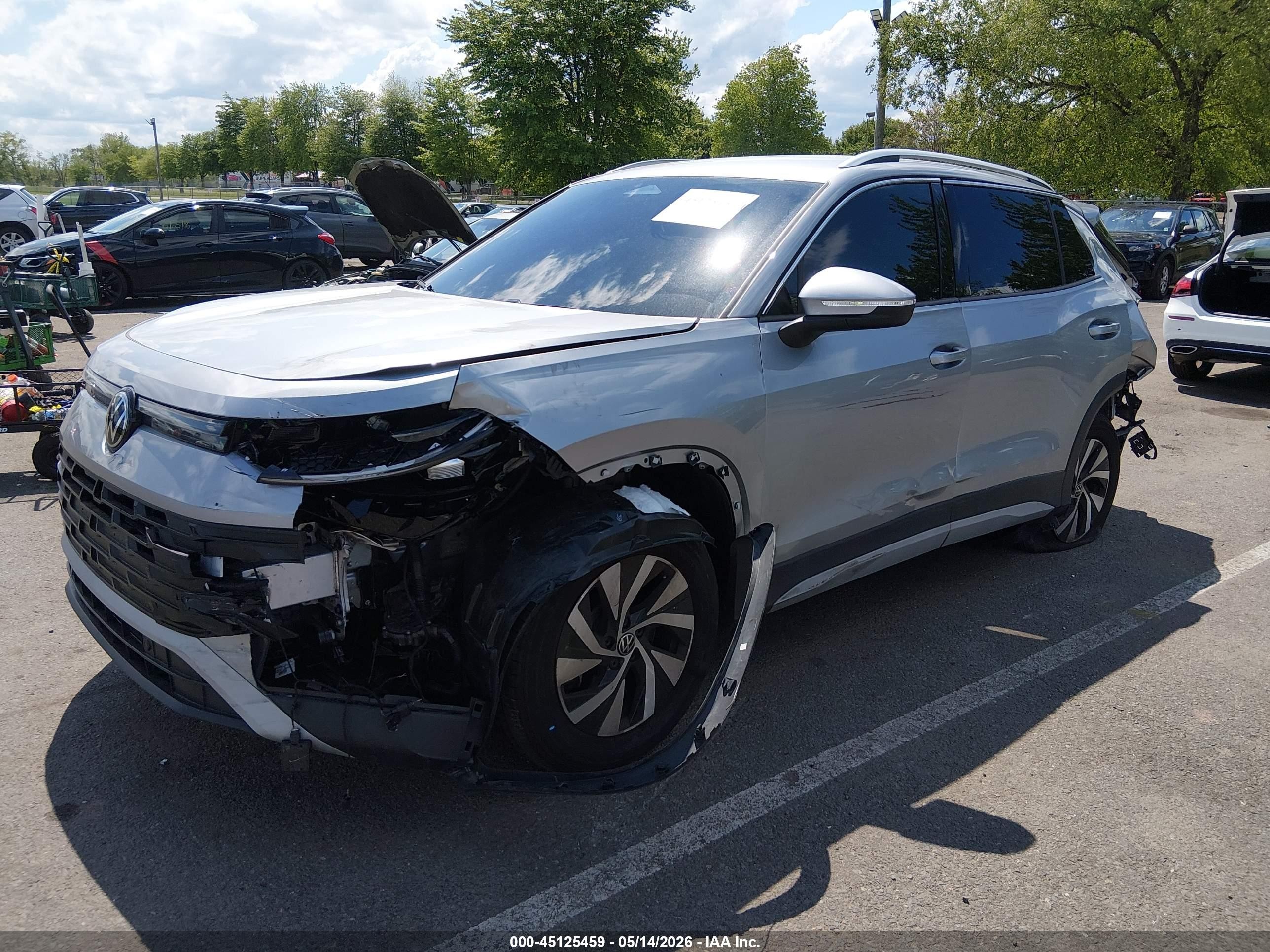 2025 Volkswagen Tiguan 2.0t S Gray vin: 3VVBR7RM5SM059639