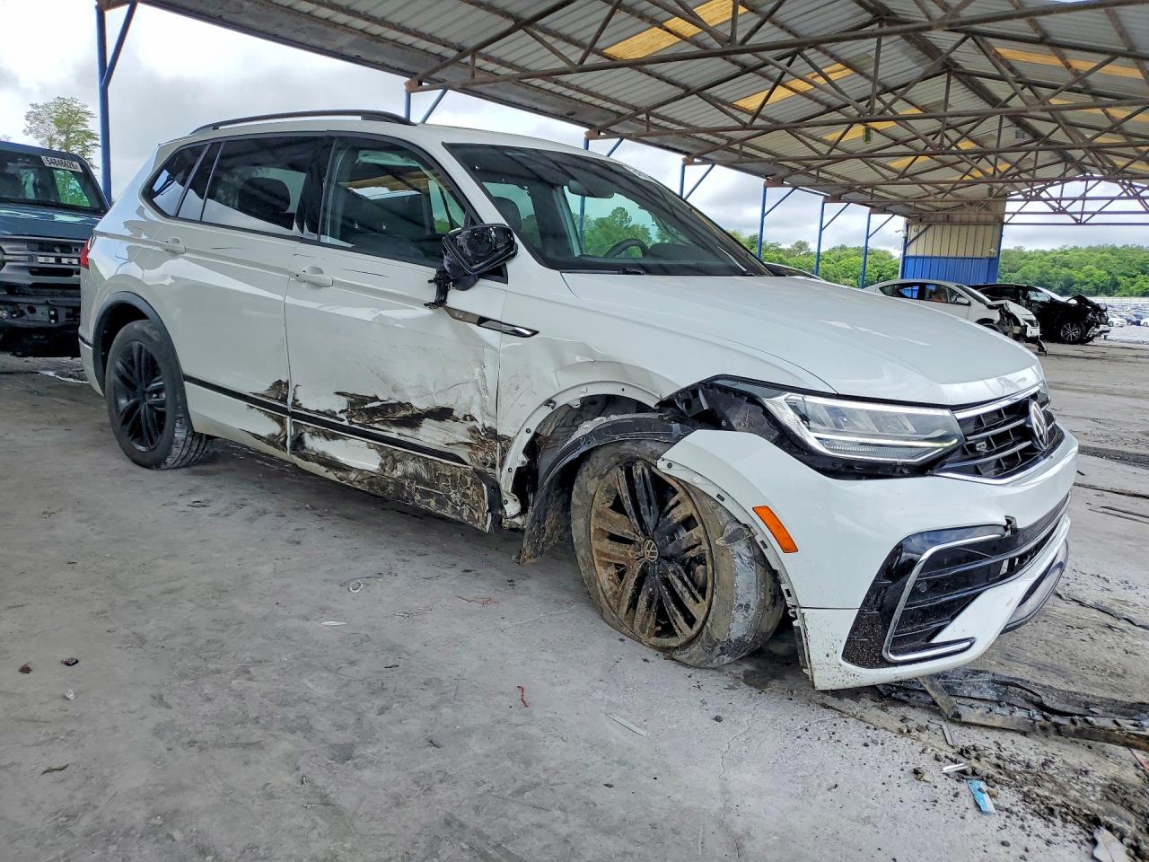 2022 Volkswagen Tiguan Se R-line Black White vin: 3VVCB7AX1NM170367