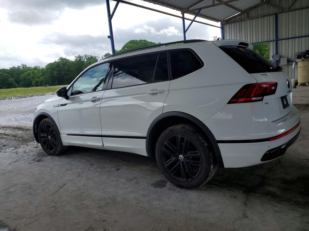 2022 Volkswagen Tiguan Se R-line Black White vin: 3VVCB7AX1NM170367