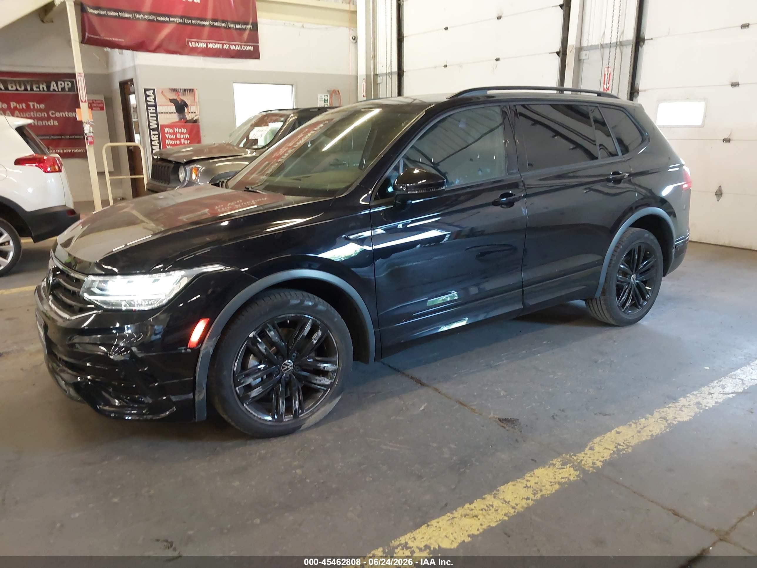 2022 Volkswagen Tiguan 2.0t Se R-line Black Black vin: 3VVCB7AX7NM054672