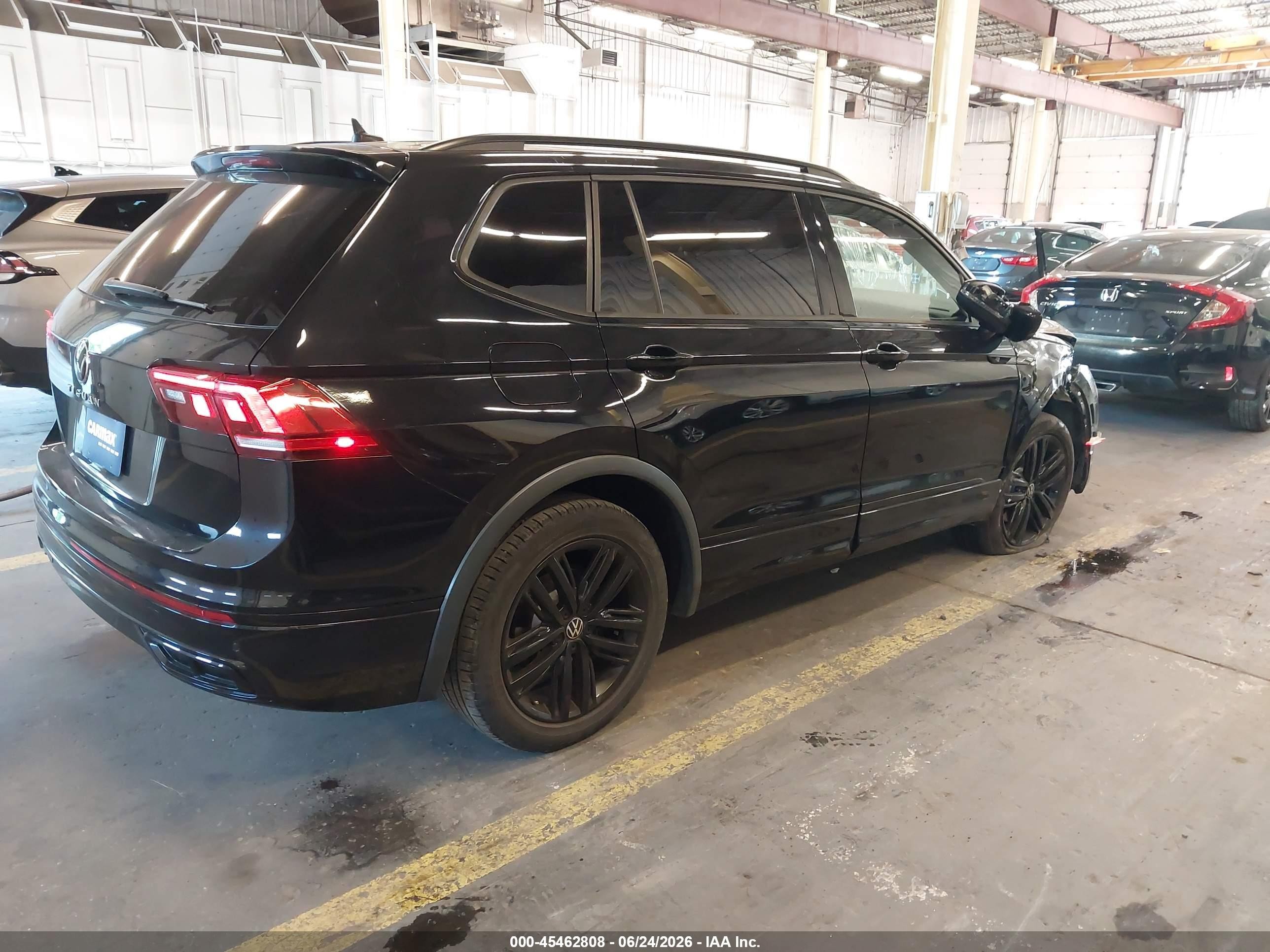 2022 Volkswagen Tiguan 2.0t Se R-line Black Black vin: 3VVCB7AX7NM054672