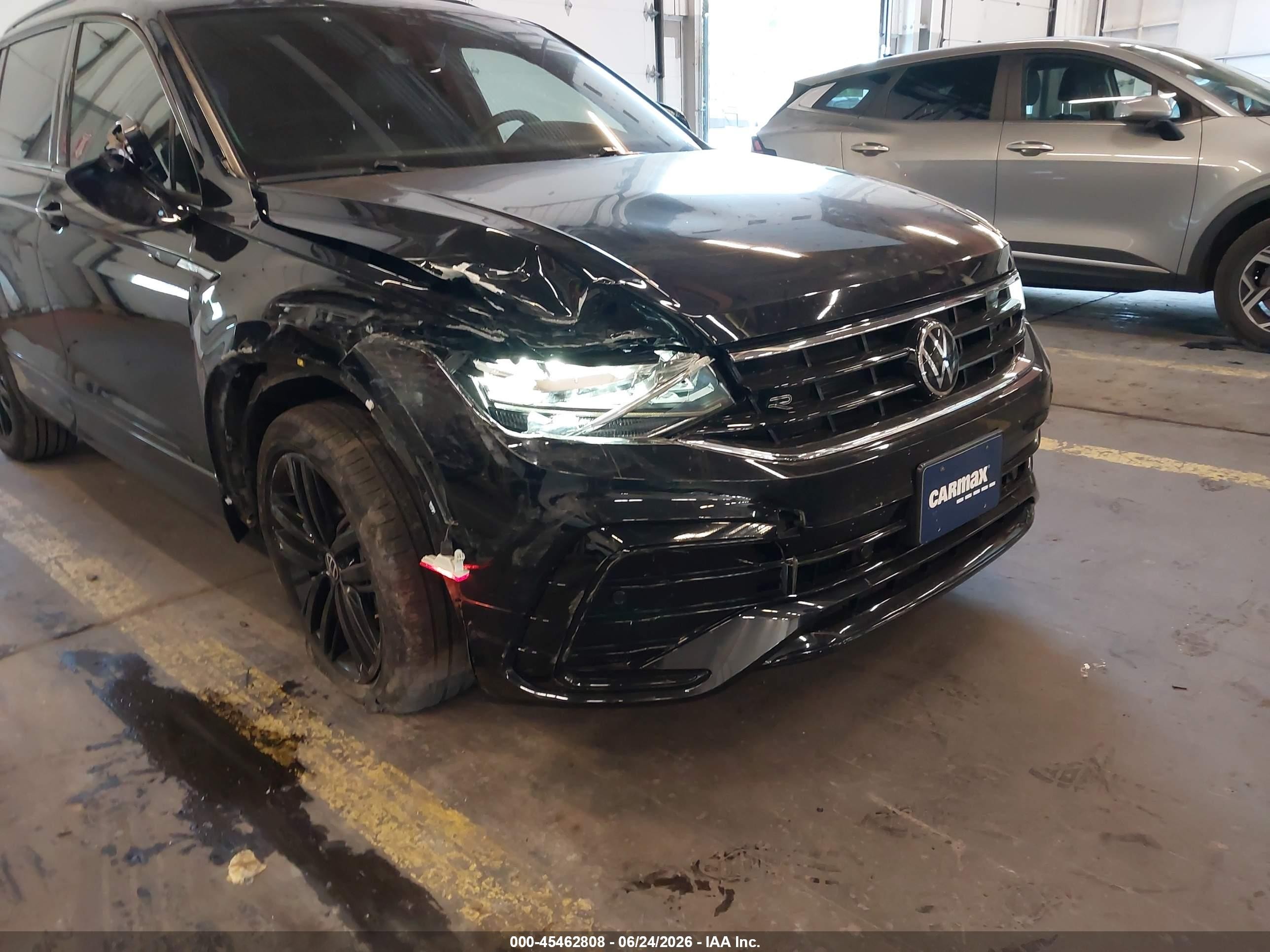 2022 Volkswagen Tiguan 2.0t Se R-line Black Black vin: 3VVCB7AX7NM054672