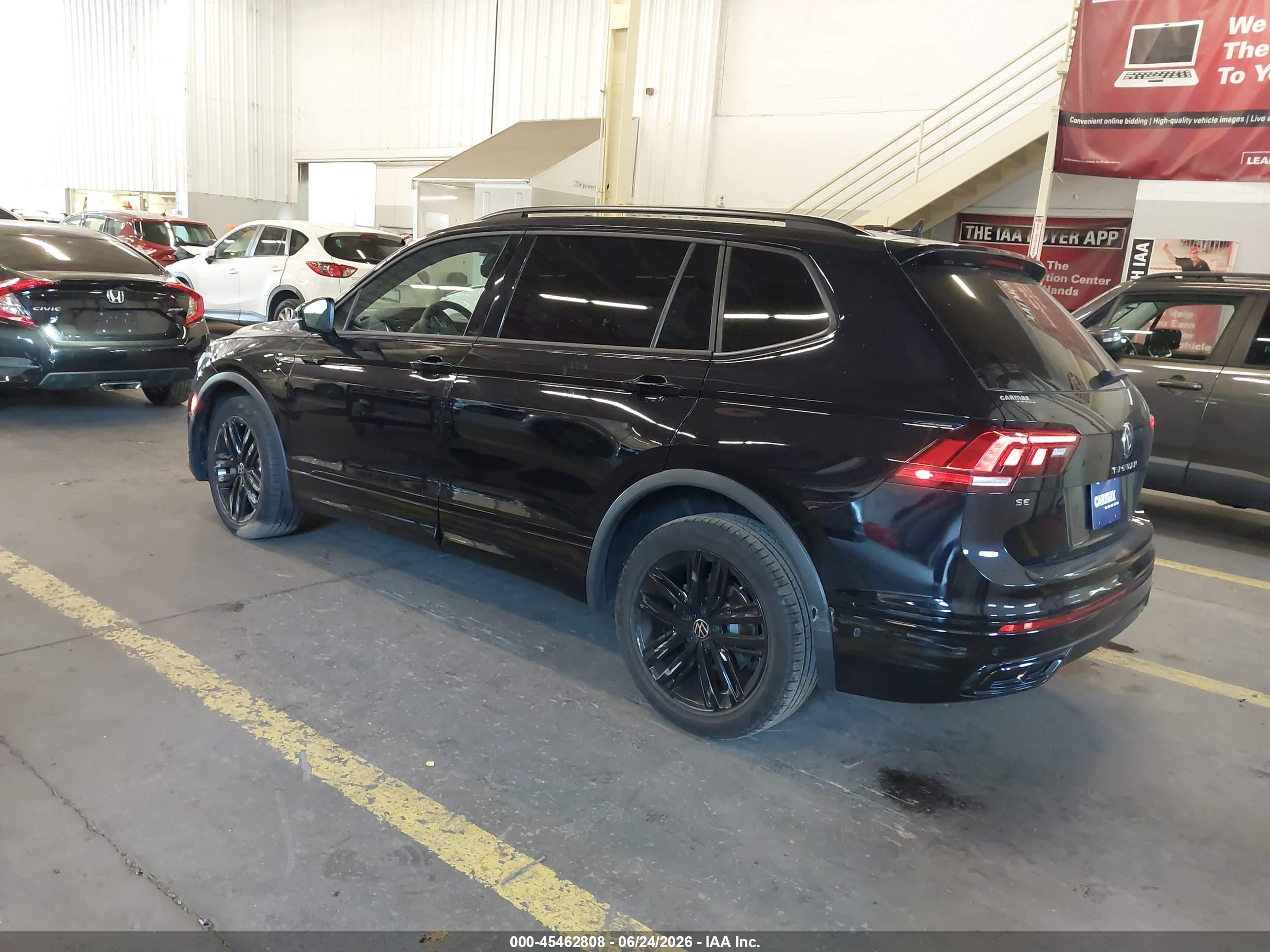 2022 Volkswagen Tiguan 2.0t Se R-line Black Black vin: 3VVCB7AX7NM054672