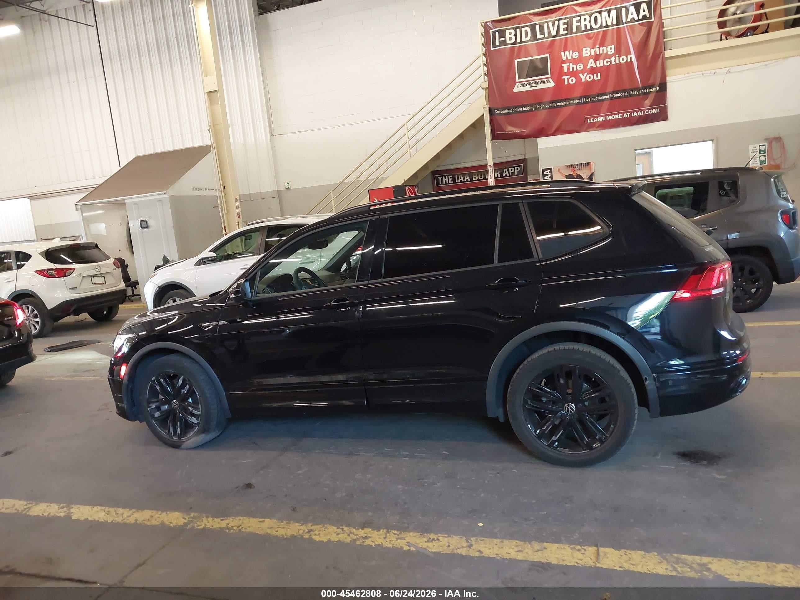 2022 Volkswagen Tiguan 2.0t Se R-line Black Black vin: 3VVCB7AX7NM054672