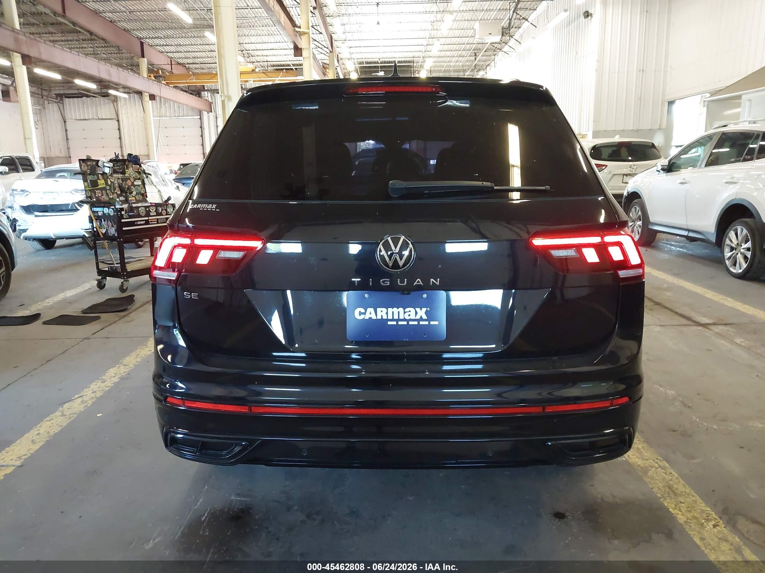2022 Volkswagen Tiguan 2.0t Se R-line Black Black vin: 3VVCB7AX7NM054672