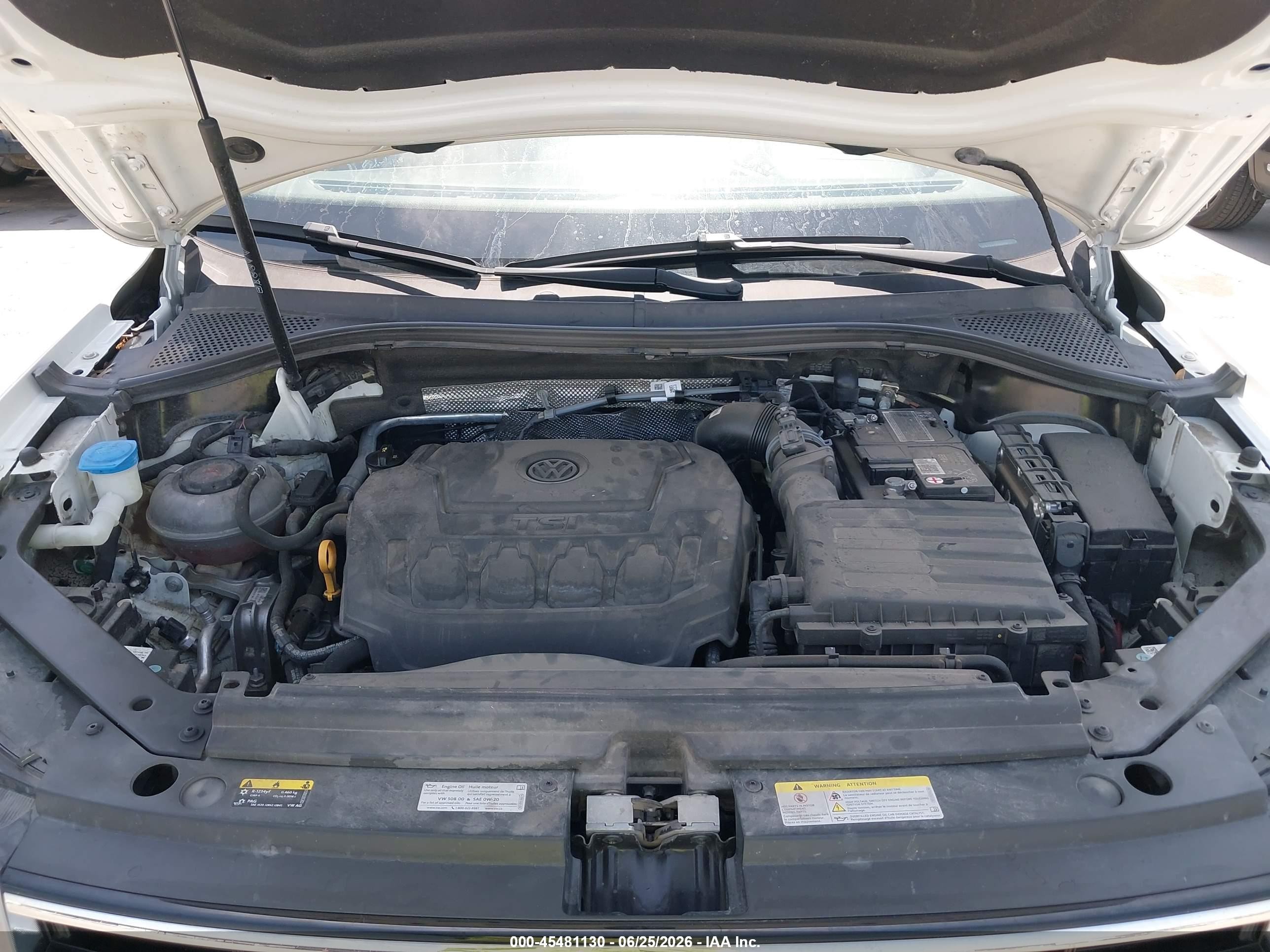 2023 Volkswagen Tiguan 2.0t Se R-line Black Белый vin: 3VVCB7AX7PM093653