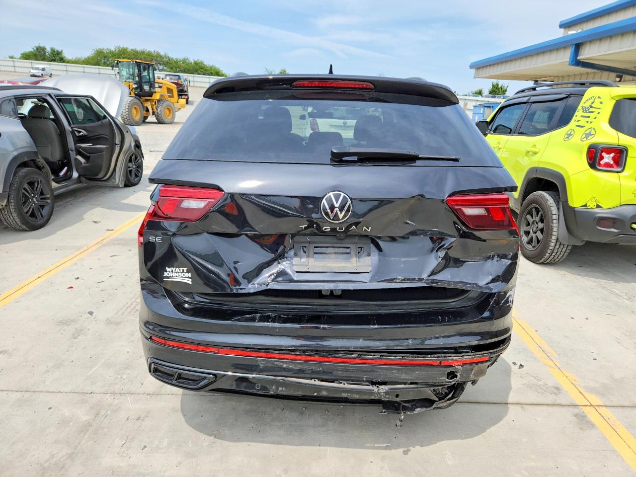 2024 Volkswagen Tiguan Se R-line Black Black vin: 3VVCB7AX8RM059367