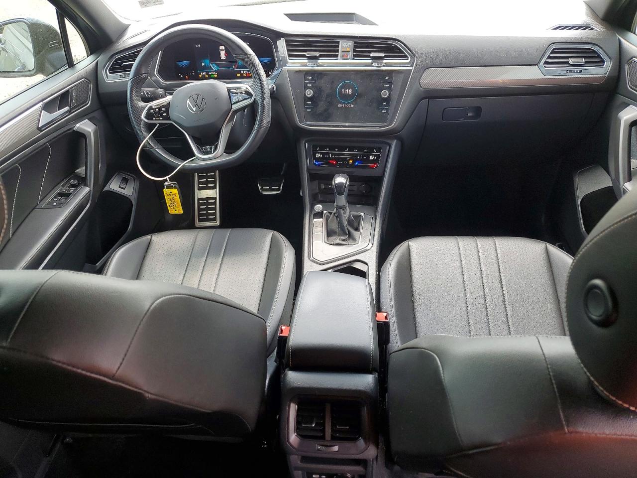 2022 Volkswagen Tiguan Se R-line Black Gray vin: 3VVCB7AXXNM038885