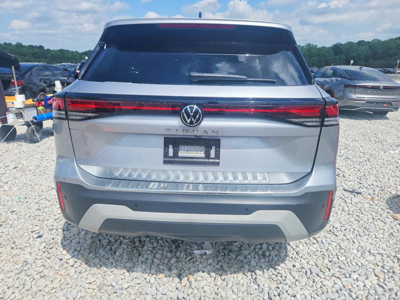2025 Volkswagen Tiguan S Silver vin: 3VVCR7RM0SM033048