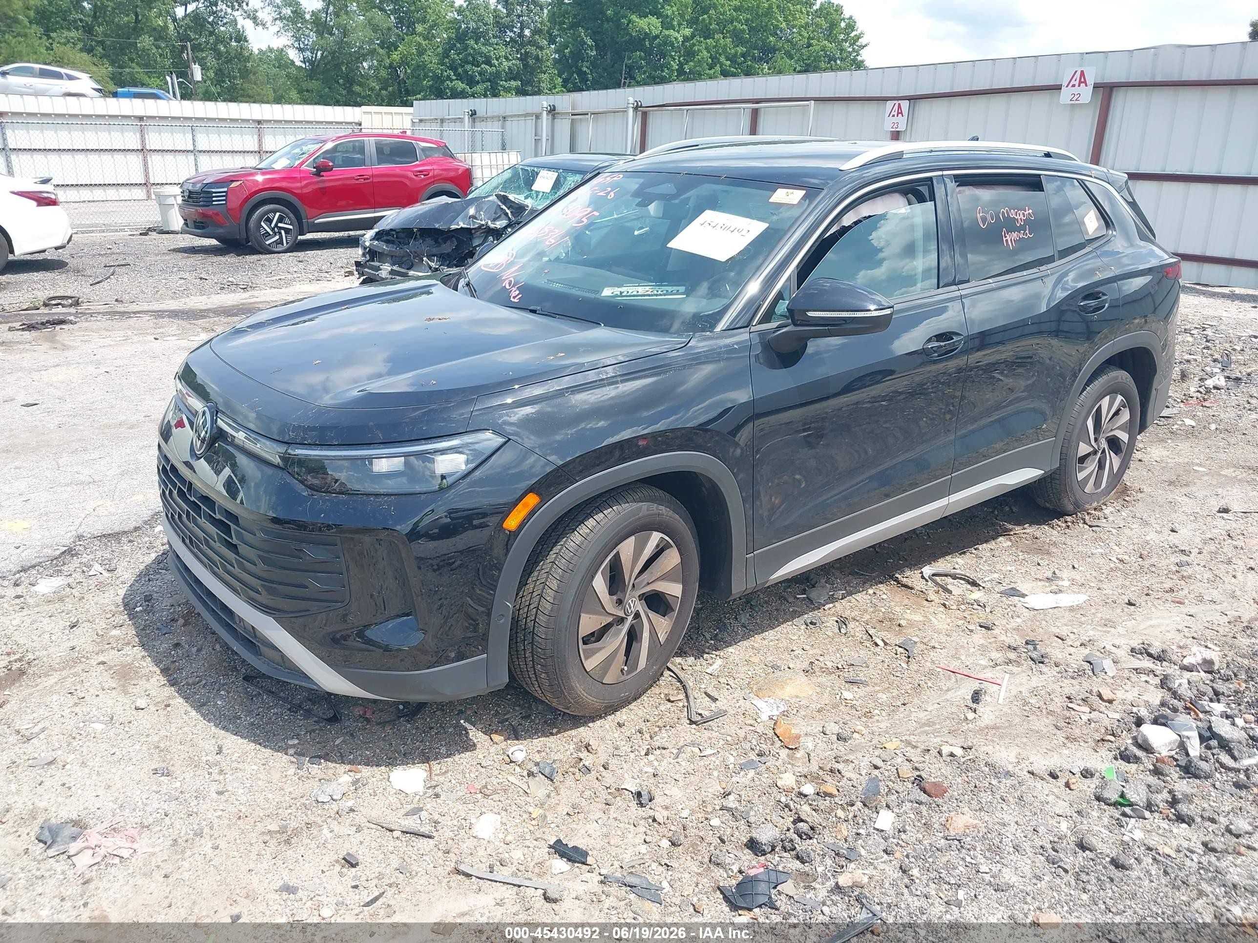 2026 Volkswagen Tiguan S Black vin: 3VVCR7RM0TM091095