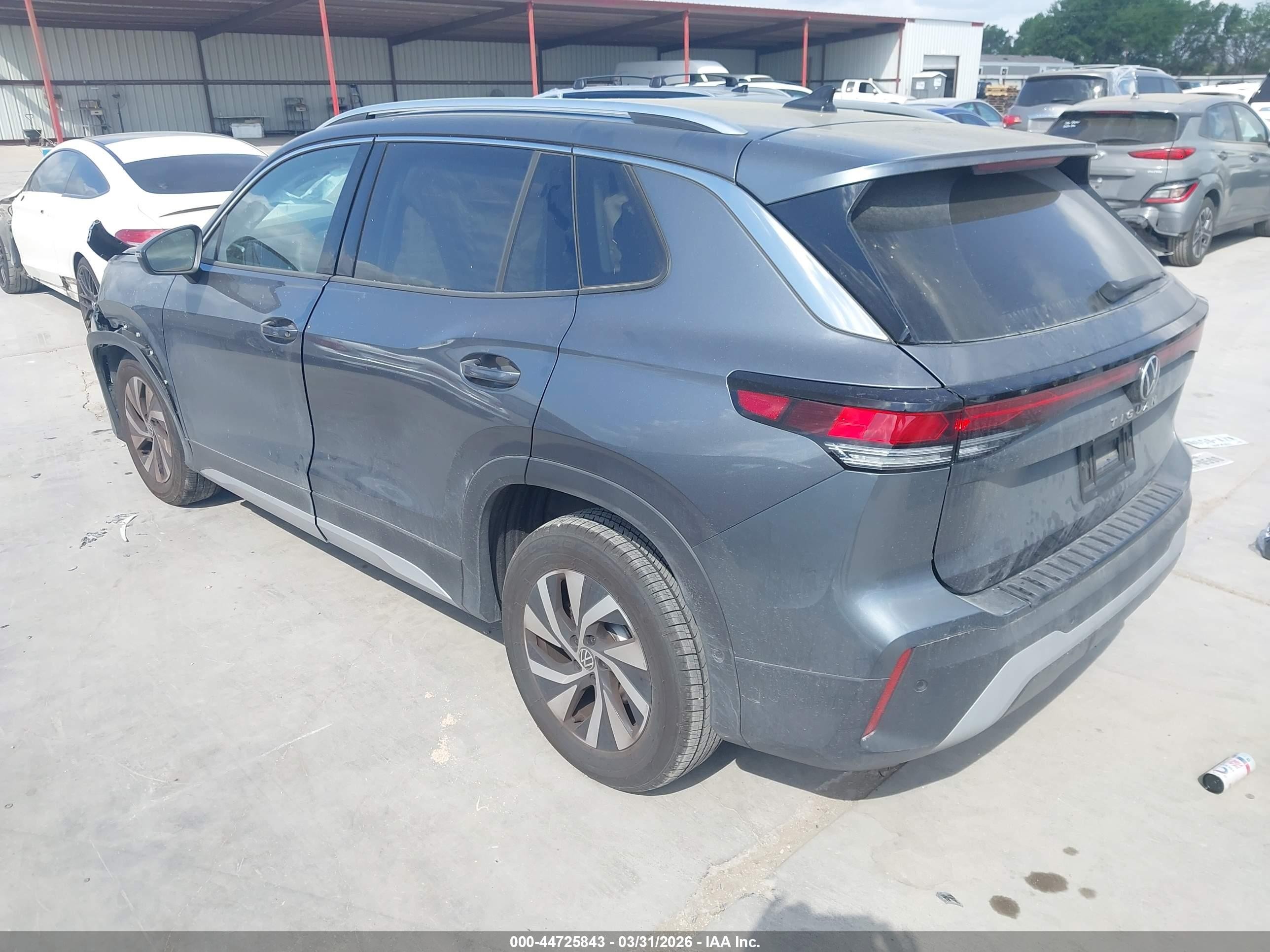 2025 Volkswagen Tiguan 2.0t S Gray vin: 3VVCR7RM5SM029786