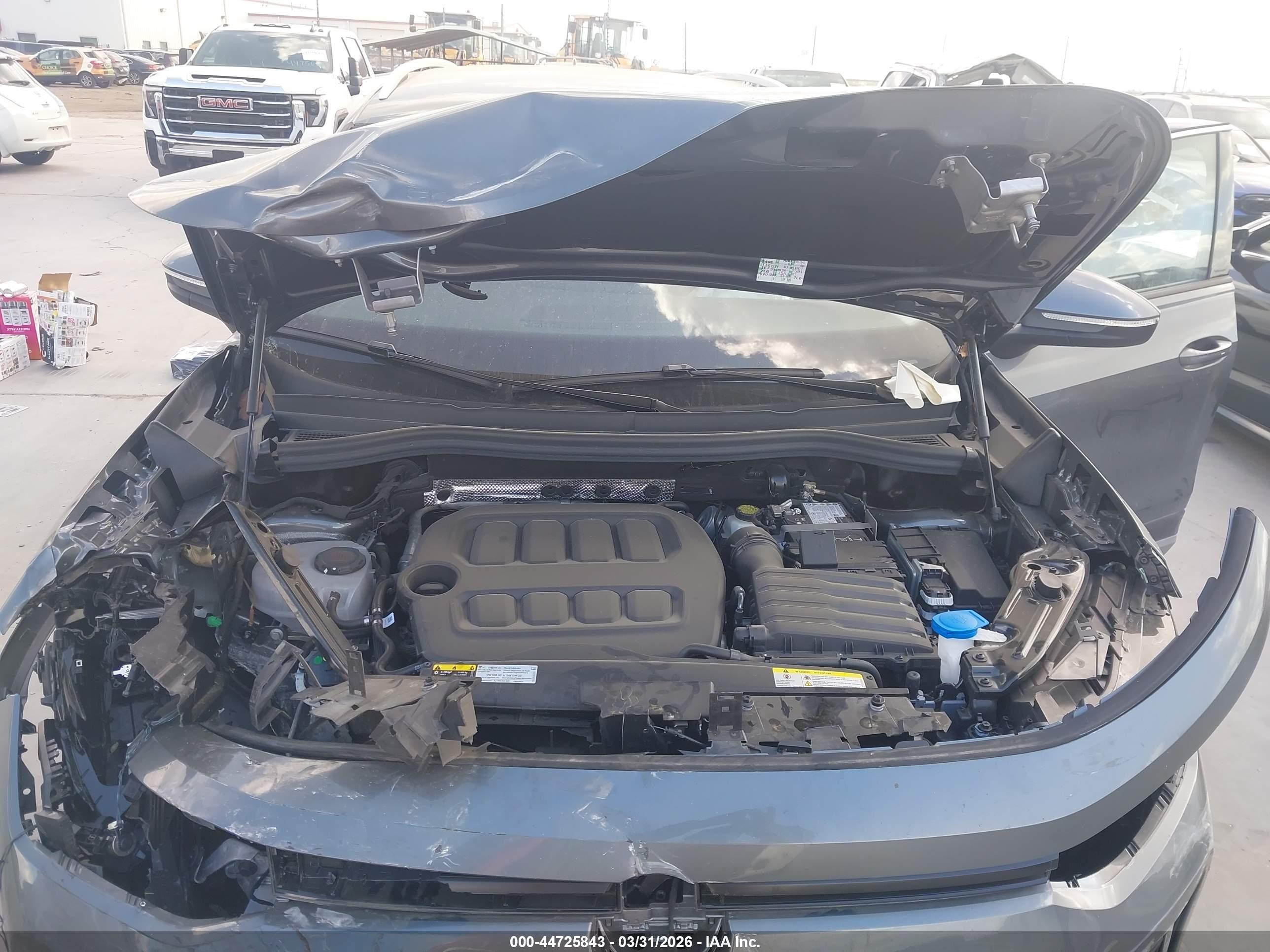 2025 Volkswagen Tiguan 2.0t S Gray vin: 3VVCR7RM5SM029786