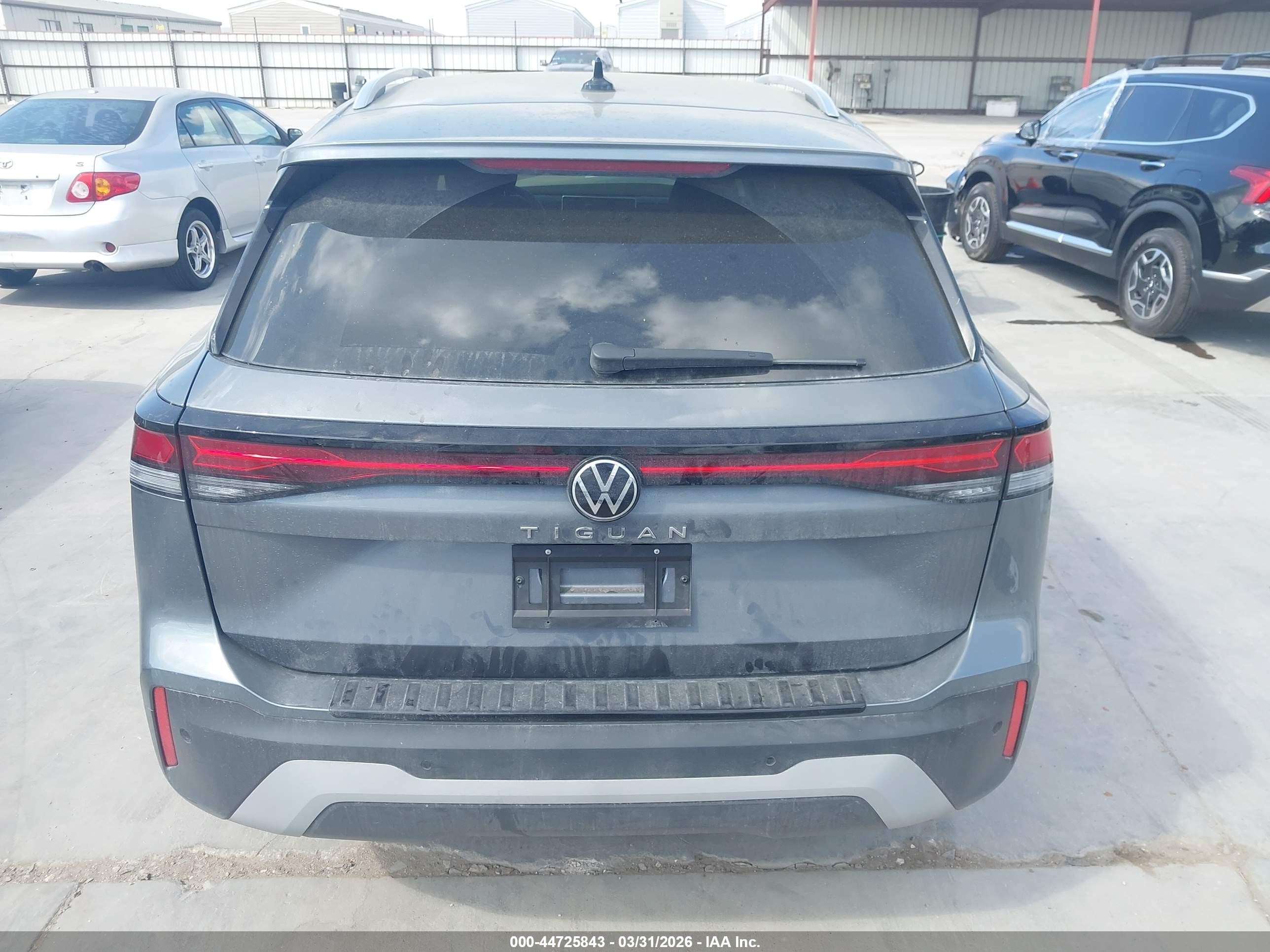 2025 Volkswagen Tiguan 2.0t S Gray vin: 3VVCR7RM5SM029786