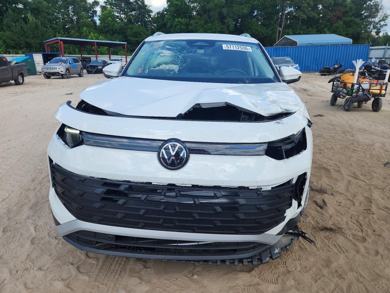 2025 Volkswagen Tiguan S Белый vin: 3VVCR7RMXSM012045