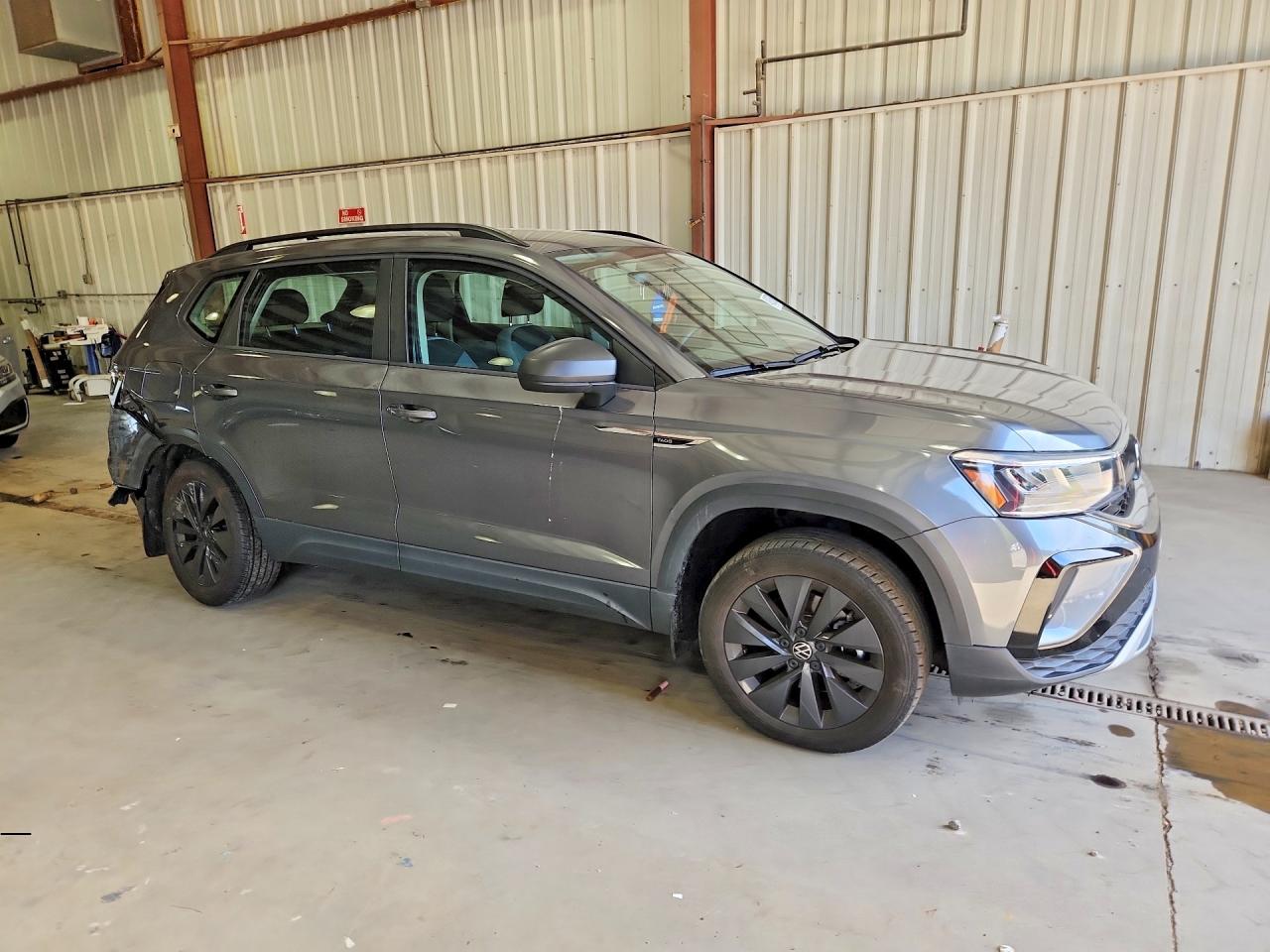 2023 Volkswagen Taos S Серый vin: 3VVCX7B22PM380774