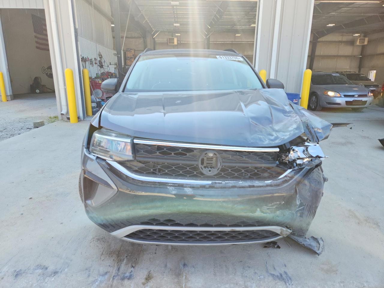 2022 Volkswagen Taos S Gray vin: 3VVCX7B28NM036475