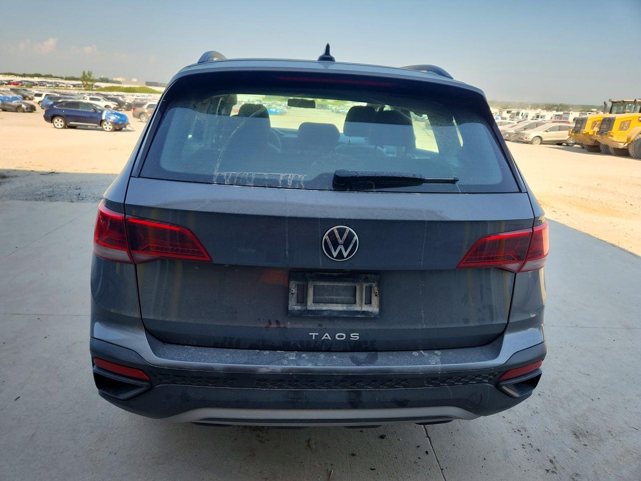 2022 Volkswagen Taos S Gray vin: 3VVCX7B28NM036475