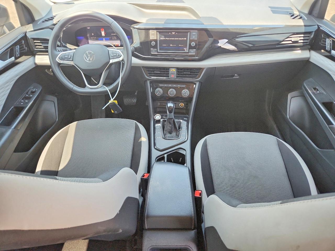 2023 Volkswagen Taos S White vin: 3VVDX7B22PM323155