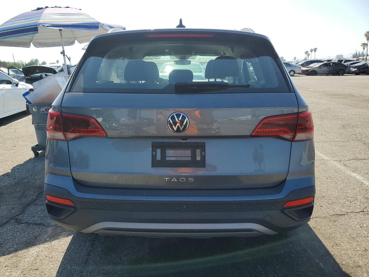 2023 Volkswagen Taos S Серый vin: 3VVDX7B25PM361981