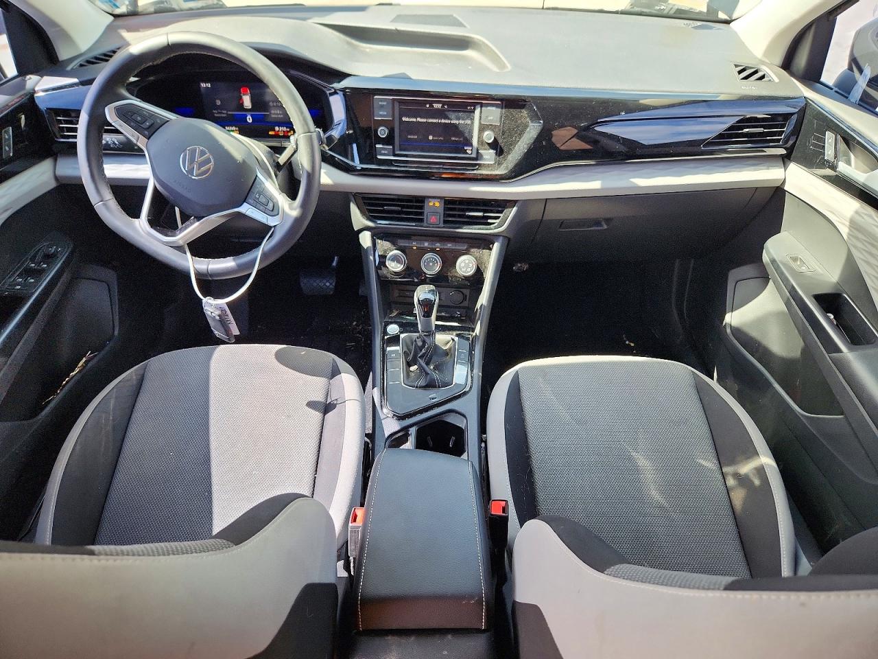 2023 Volkswagen Taos S Черный vin: 3VVDX7B28PM320695
