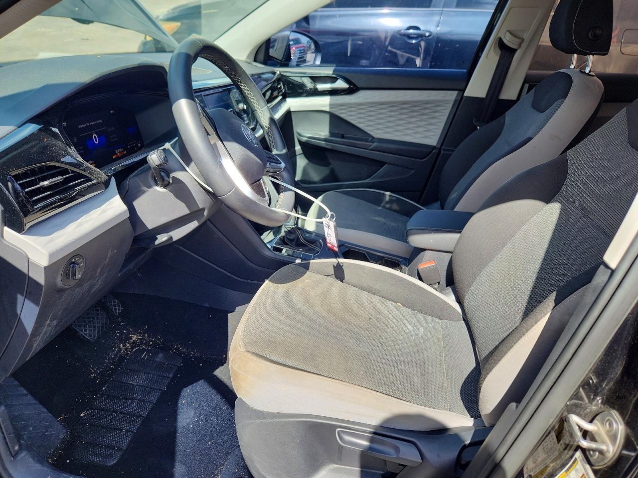 2023 Volkswagen Taos S Черный vin: 3VVDX7B28PM320695