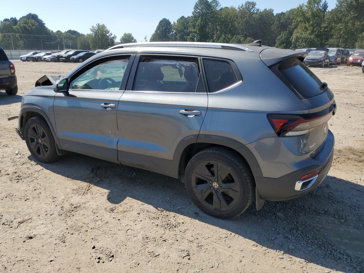 2025 Volkswagen Taos Se Gray vin: 3VVEC7B28SM008515