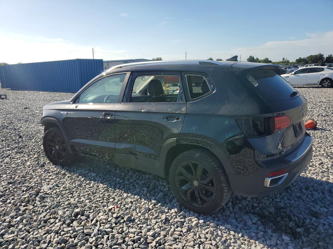 2023 Volkswagen Taos Se Black vin: 3VVEX7B22PM314489