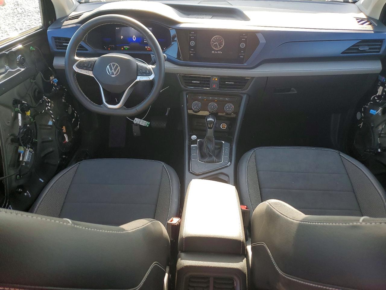 2023 Volkswagen Taos Se Black vin: 3VVEX7B22PM314489