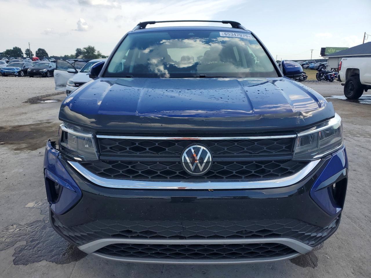 2024 Volkswagen Taos Se Blue vin: 3VVEX7B22RM029097