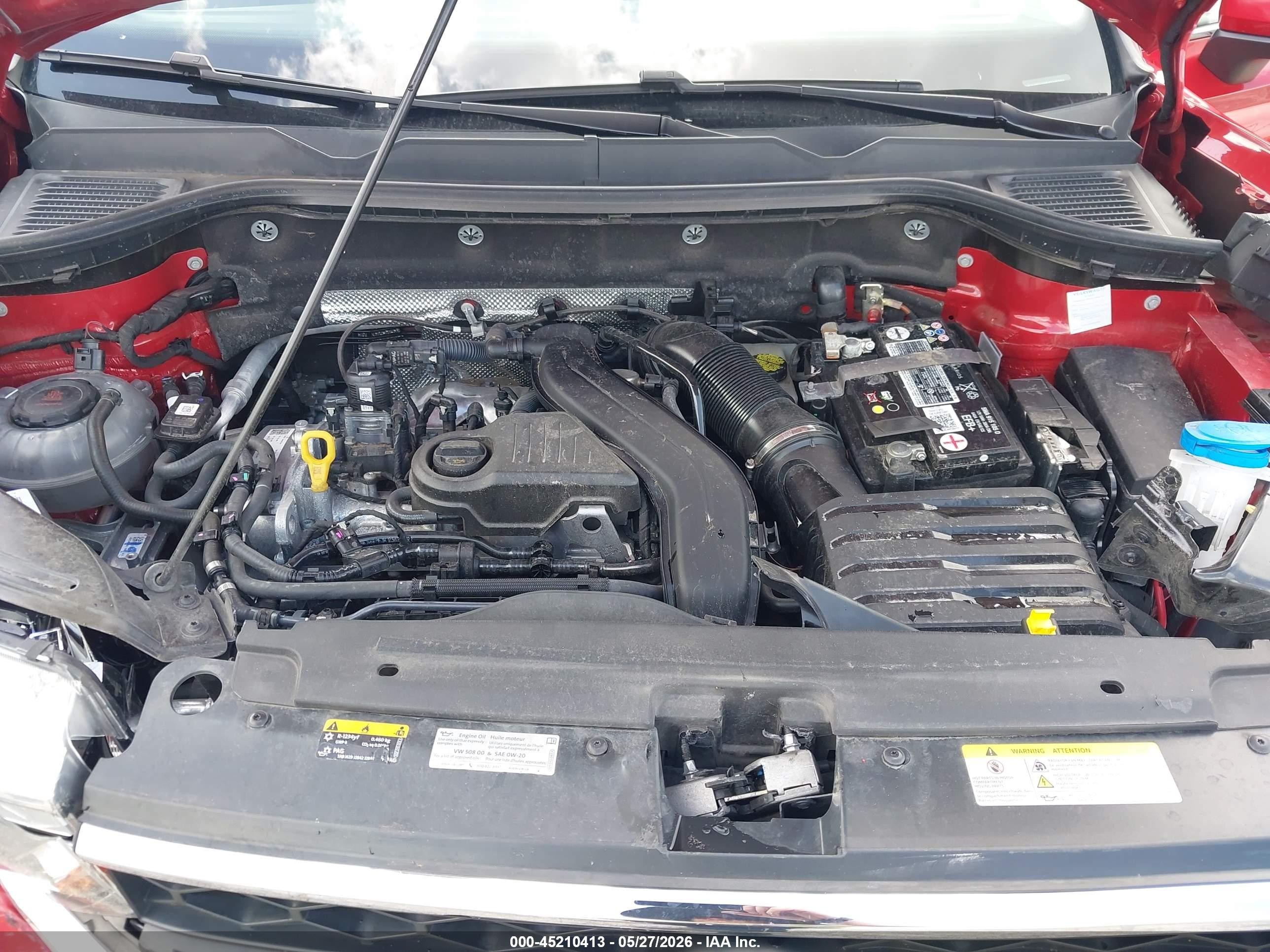 2023 Volkswagen Taos 1.5t Se Красный vin: 3VVEX7B26PM318268