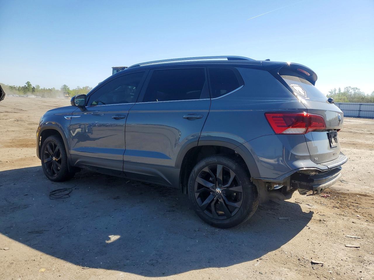 2023 Volkswagen Taos Se Серый vin: 3VVEX7B26PM373691