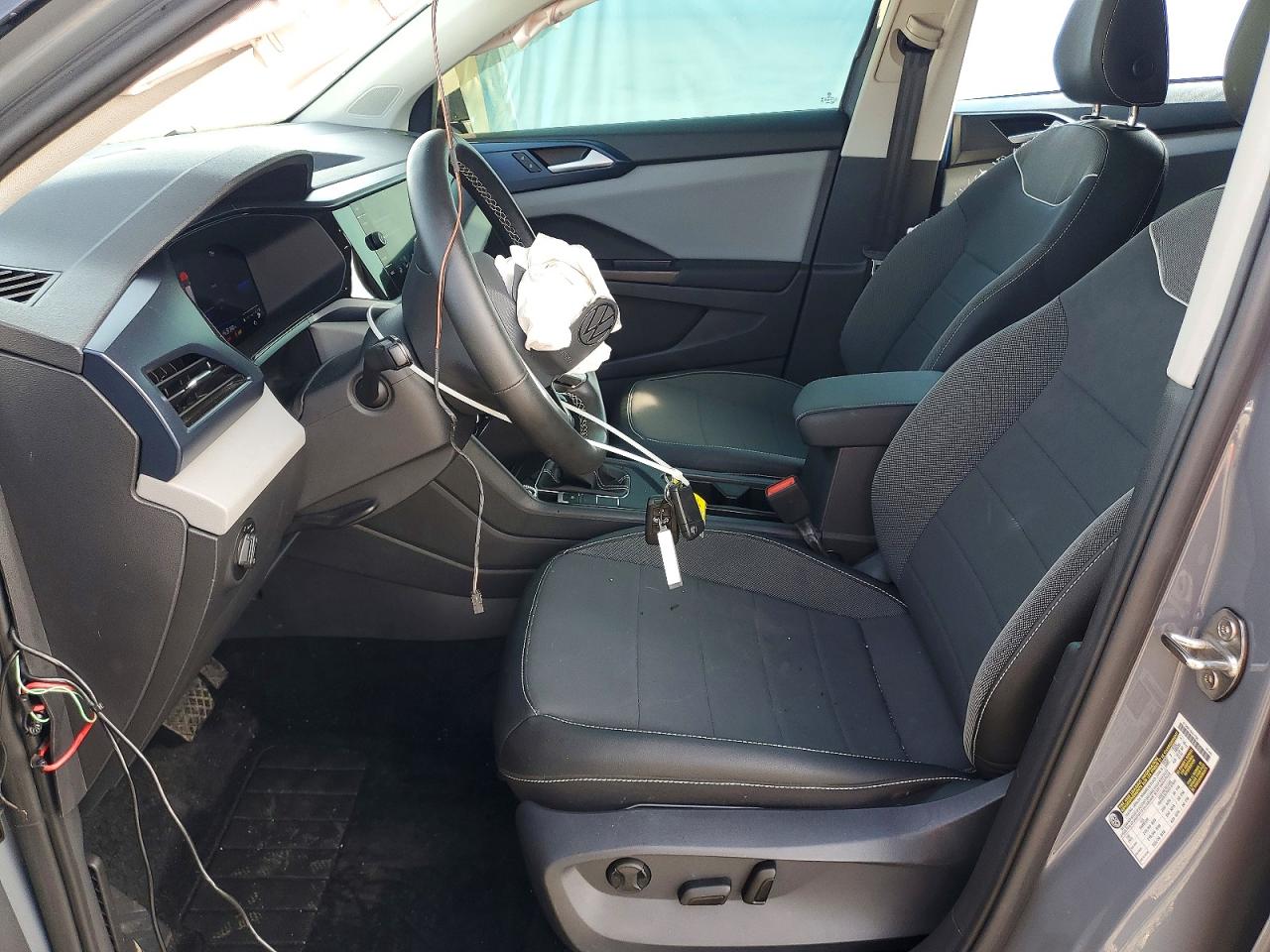2023 Volkswagen Taos Se Серый vin: 3VVEX7B26PM373691
