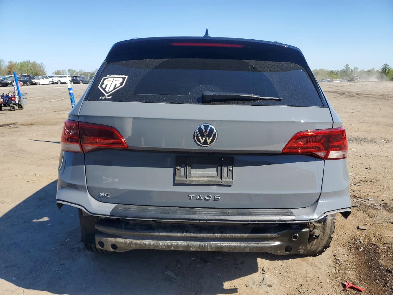 2023 Volkswagen Taos Se Серый vin: 3VVEX7B26PM373691